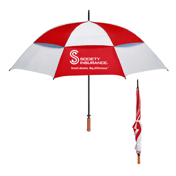 68" Arc Windproof Vented Umbrella