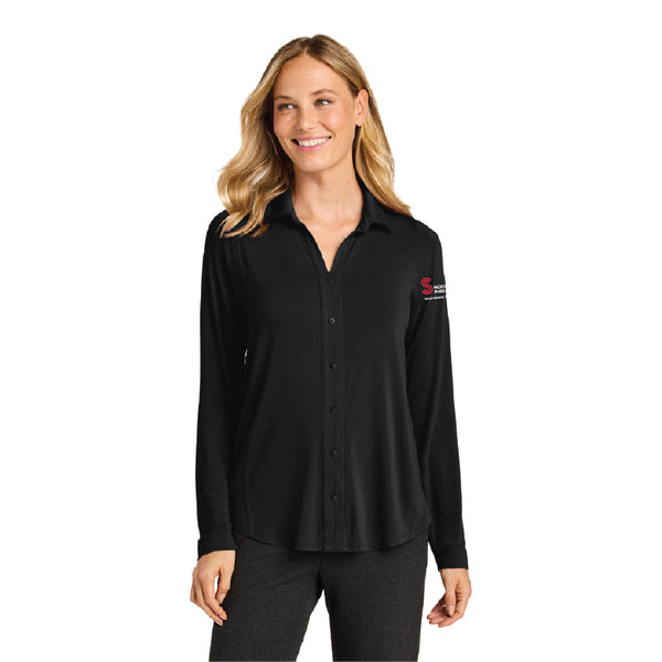 Port Authority® Women’s Luxe Knit Button Tunic