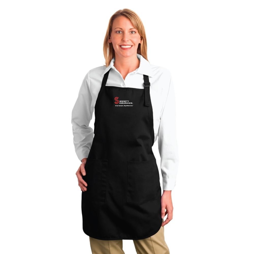 Port Authority Full-Length Apron with Pockets