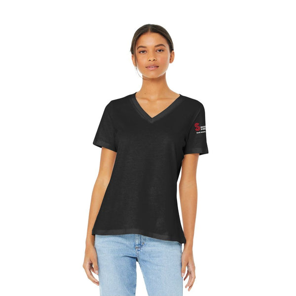 BELLA+CANVAS ® Women’s Relaxed Jersey Short Sleeve V-Neck Tee